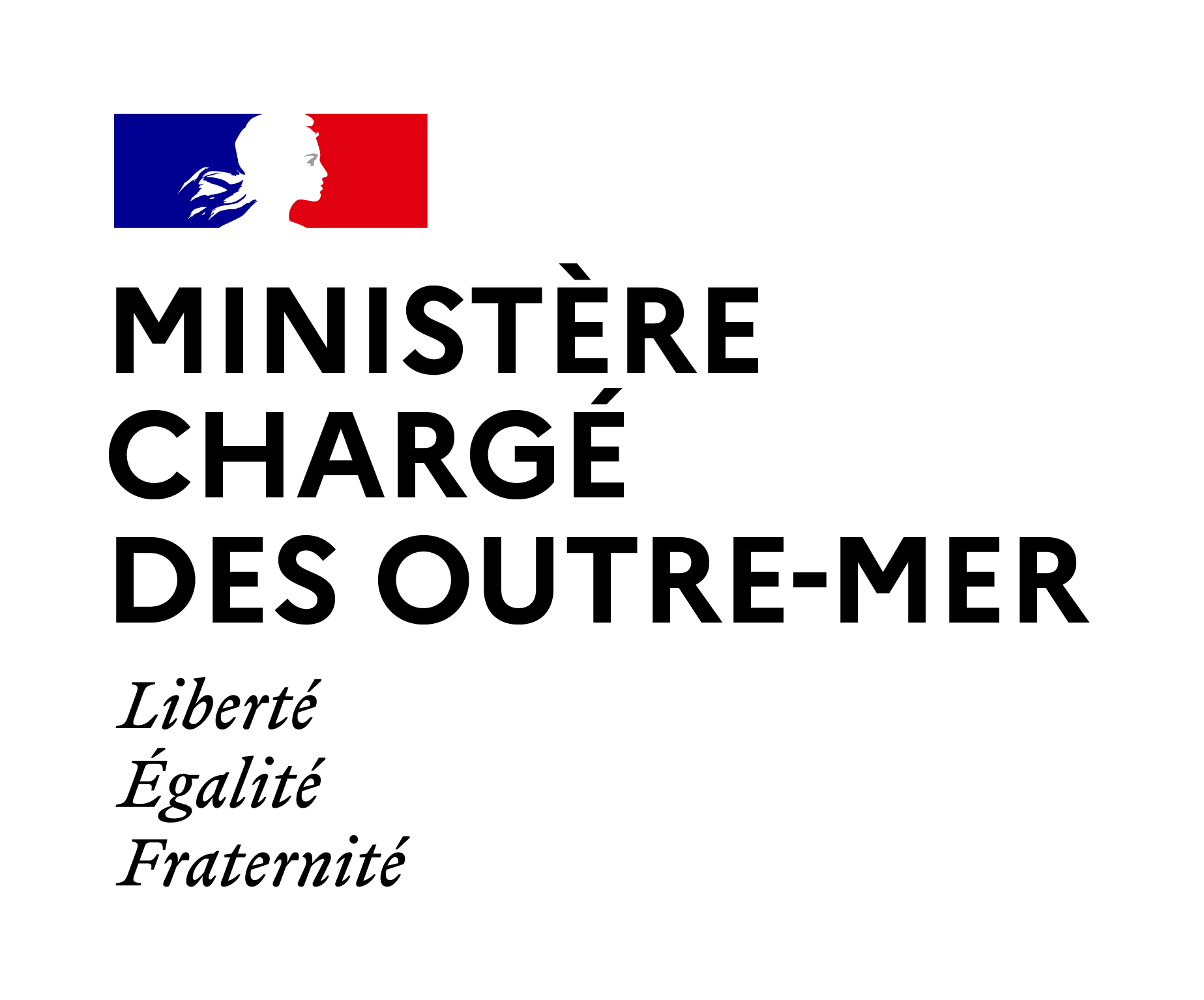 Logo du ministère délégué chargé des outre-mer