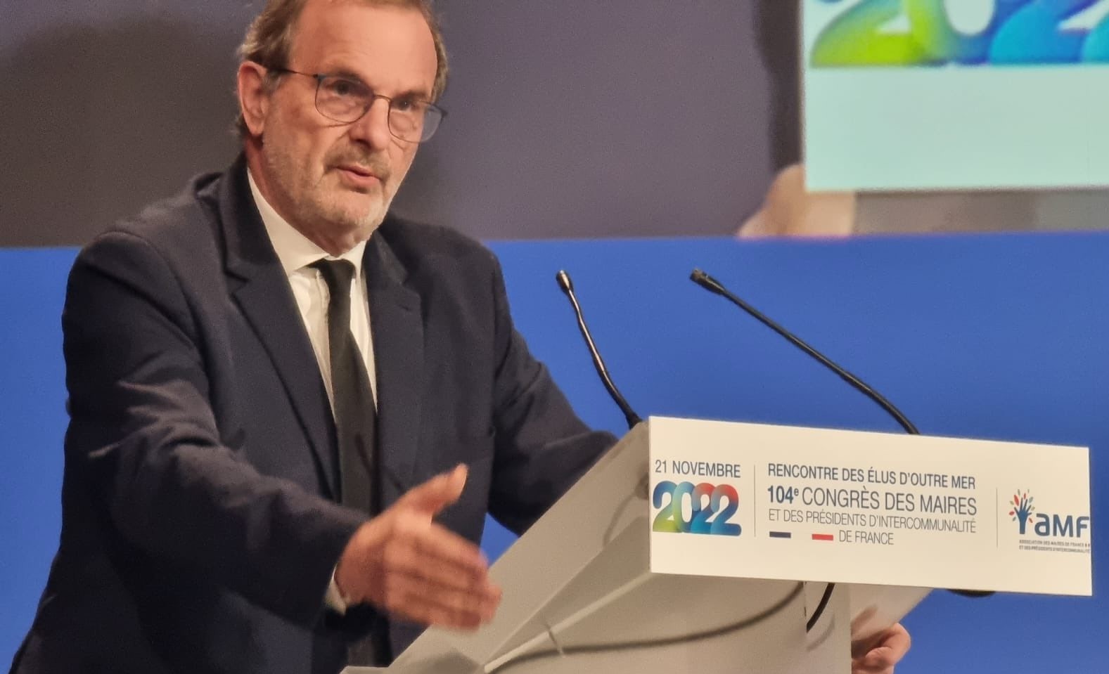 JF Carenco, le 21 novembre 2022 au Congrès des Maire