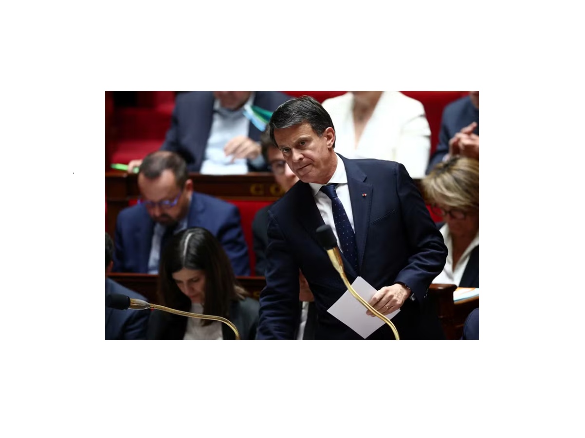 Manuel Valls à l"assemblée nationale - SARAH MEYSSONNIER / REUTERS