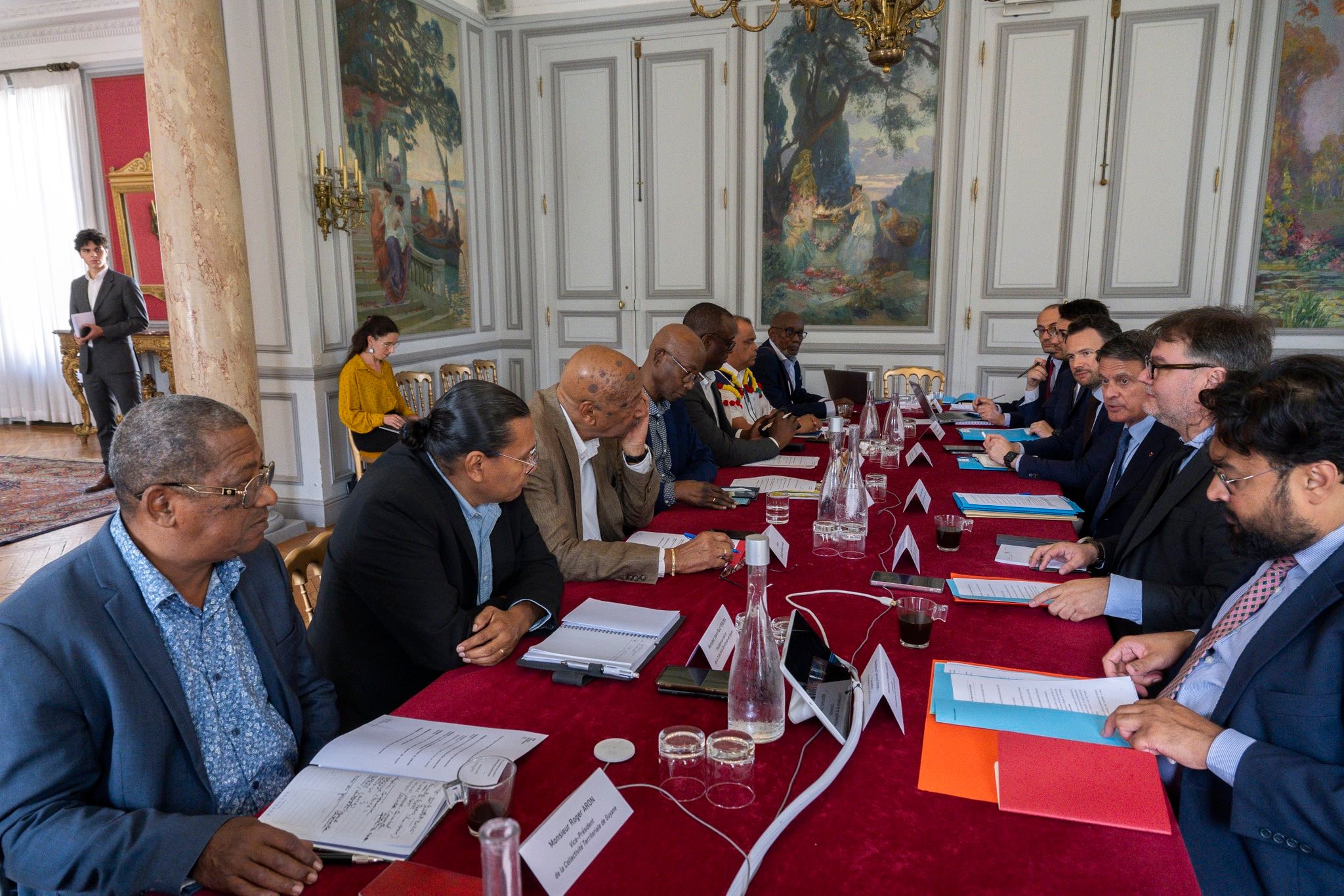 Evolution statutaire de la Guyane | Réunion avec les élus guyanais le 30 juillet 2025